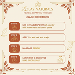 Herbal Shampoo Powder β Usage Directions