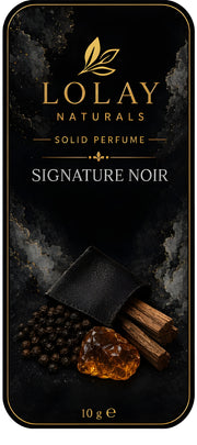 Solid Perfume