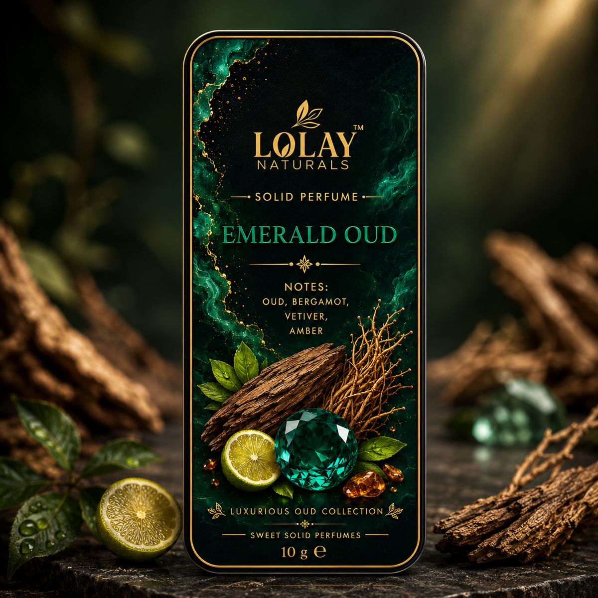 Pocket Friendly Solid Perfume 10g – LOLAY NATURALS