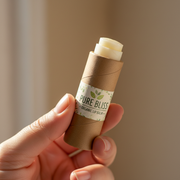 Natural Lip Balm Close-up