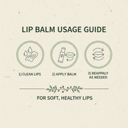 Lip Balm Usage Instructions