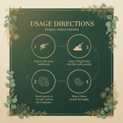 Lolay Naturals Herbal Tooth Powder – Usage Directions