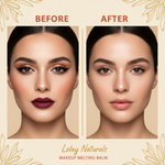 Lolay Naturals Makeup Melting Balm – Before & After