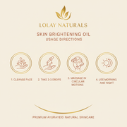 Skin Brightening Oil – Usage Directions